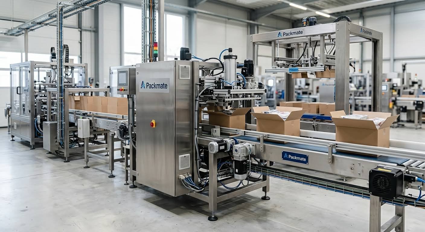 Automatic Cartoning Line Solutions for Food, Pharmaceutical and Health Product Packaging
