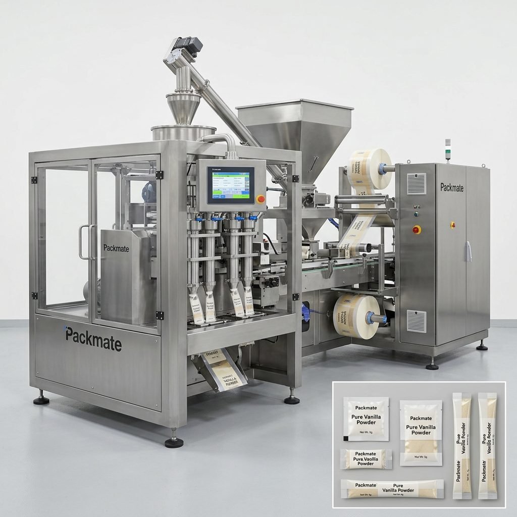 Automatic Vanilla Powder Packaging System