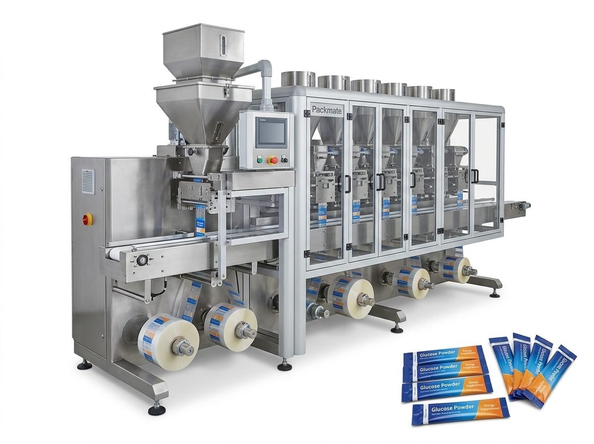 Glucose Multi Lane Stick Pack Machine for High Speed Granule Packaging
