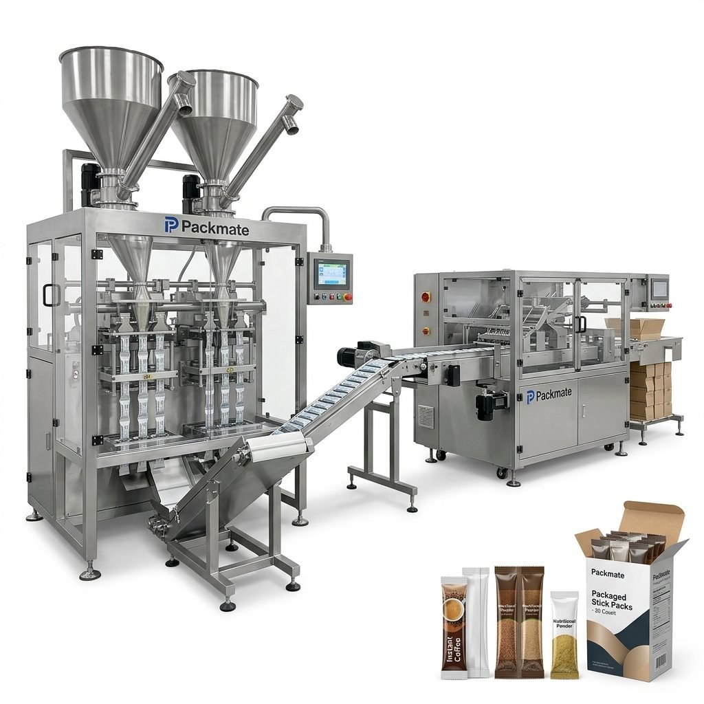 High-Speed Stick Pack Cartoning Lines