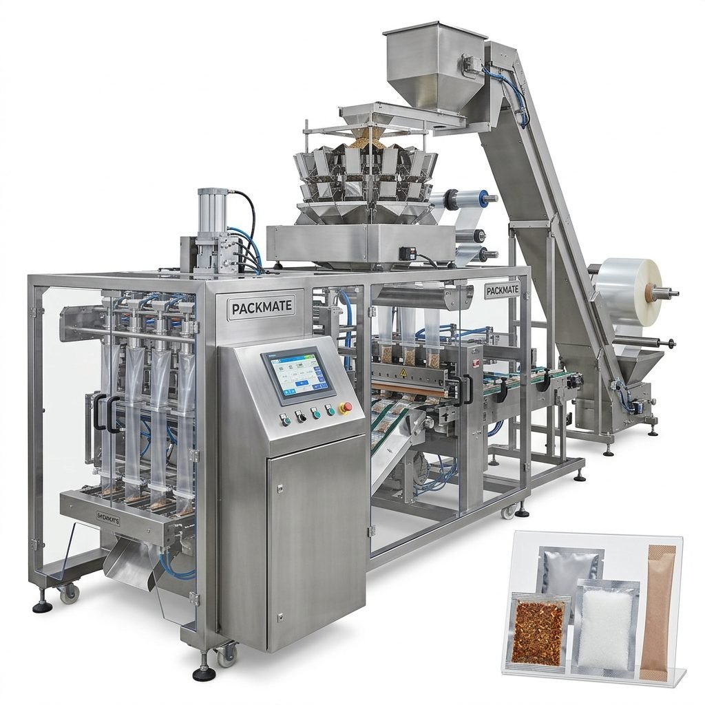 Multi-Lane Sachet Packaging Line