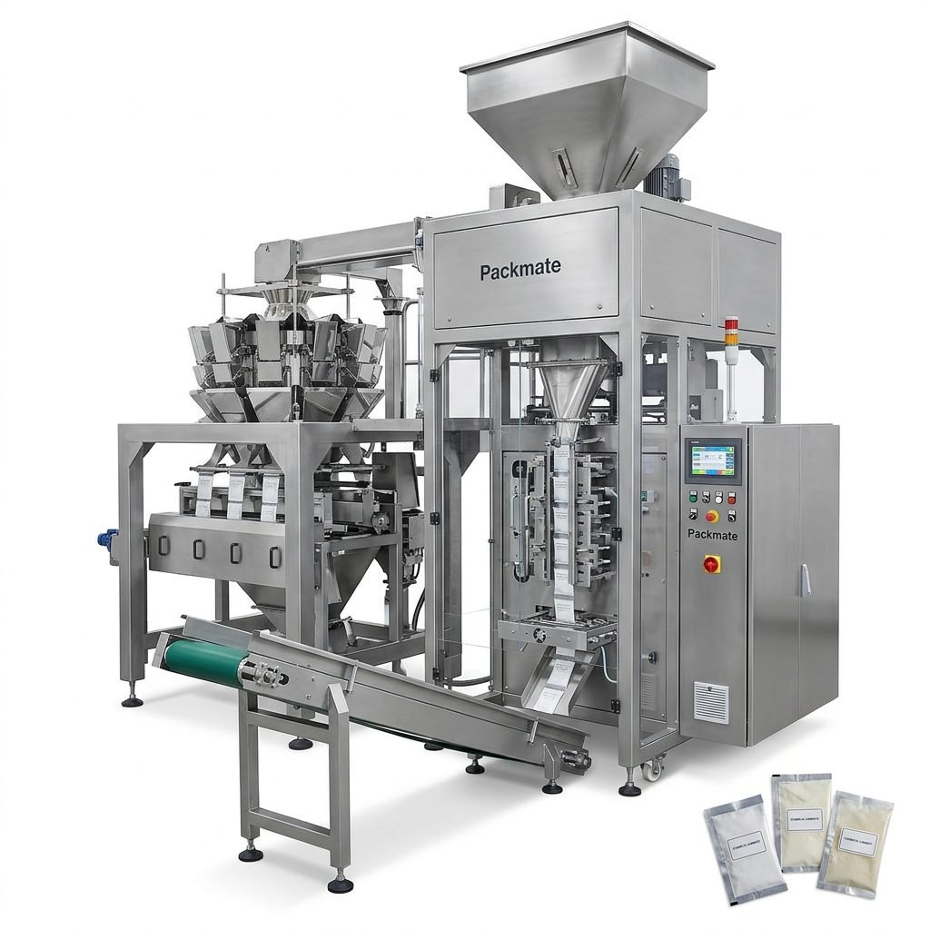 Precision Multi-Lane Chemical Powder Dosing Packaging Systems