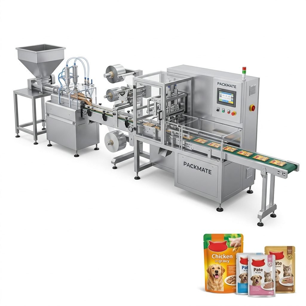 Wet Pet Food Packaging Line